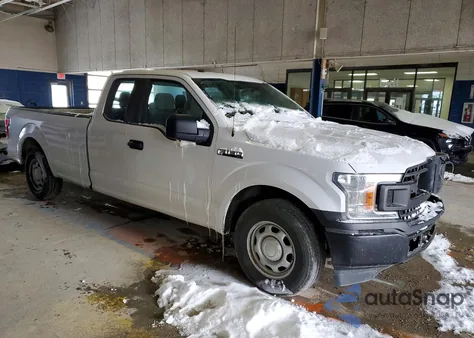 2018 Ford F150 Super Cab z USA, uszkodzony, nr VIN 1FTEX1CP7JKC88332
